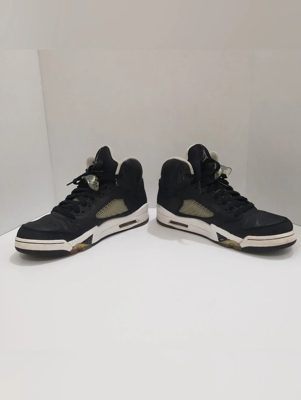 Jordan Air Jordan 5 Retro Oreo Black/Cool Grey/White Suede CT4838-011 Men's 10..